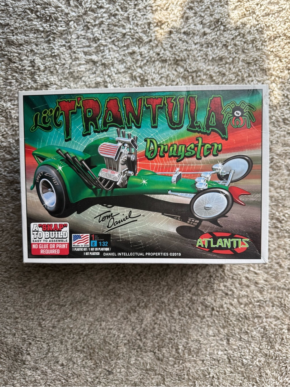 Atlantis Li’l Tarantula Dragster Model Kit 1:32 Tom Daniel Snap Build 2019